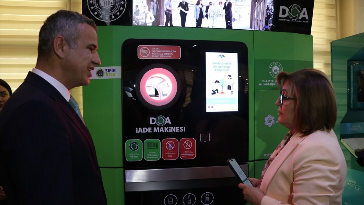 Gaziantep'te Depozitosu Olan Ambalajlar Cihazı Hizmete Girdi