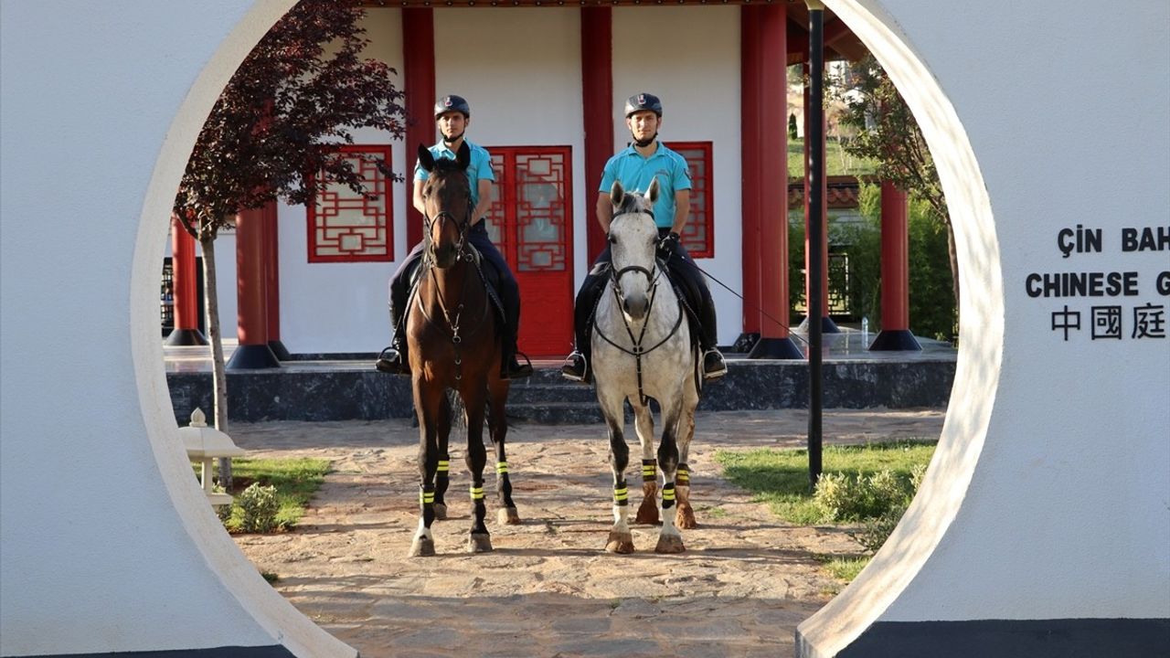 Gaziantep'te Jandarma Atlı Birliği Göreve Başladı