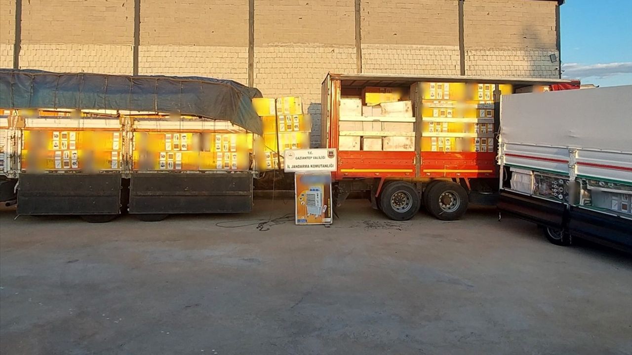 Gaziantep'te Kaçakçılık Operasyonu: 254 Klima Ele Geçirildi