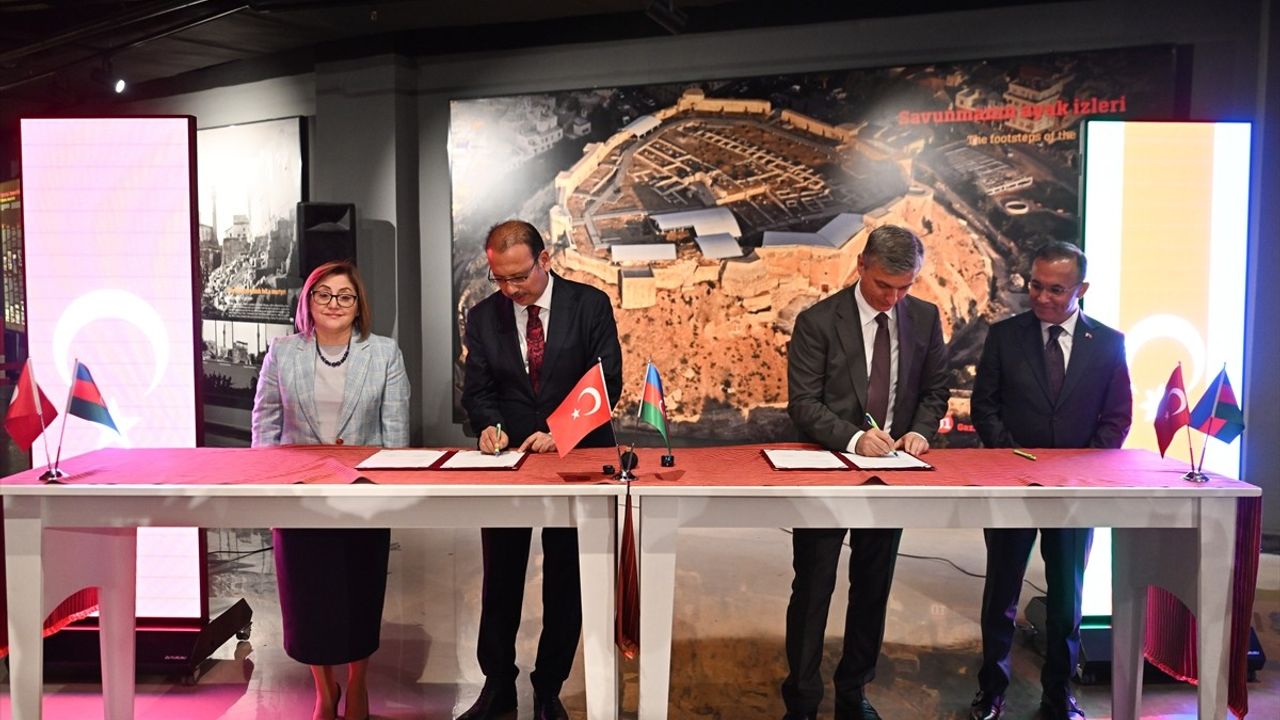 Gaziantep'te Türkiye ve Azerbaycan Sayıştayları Arasında Protokol İmzalandı