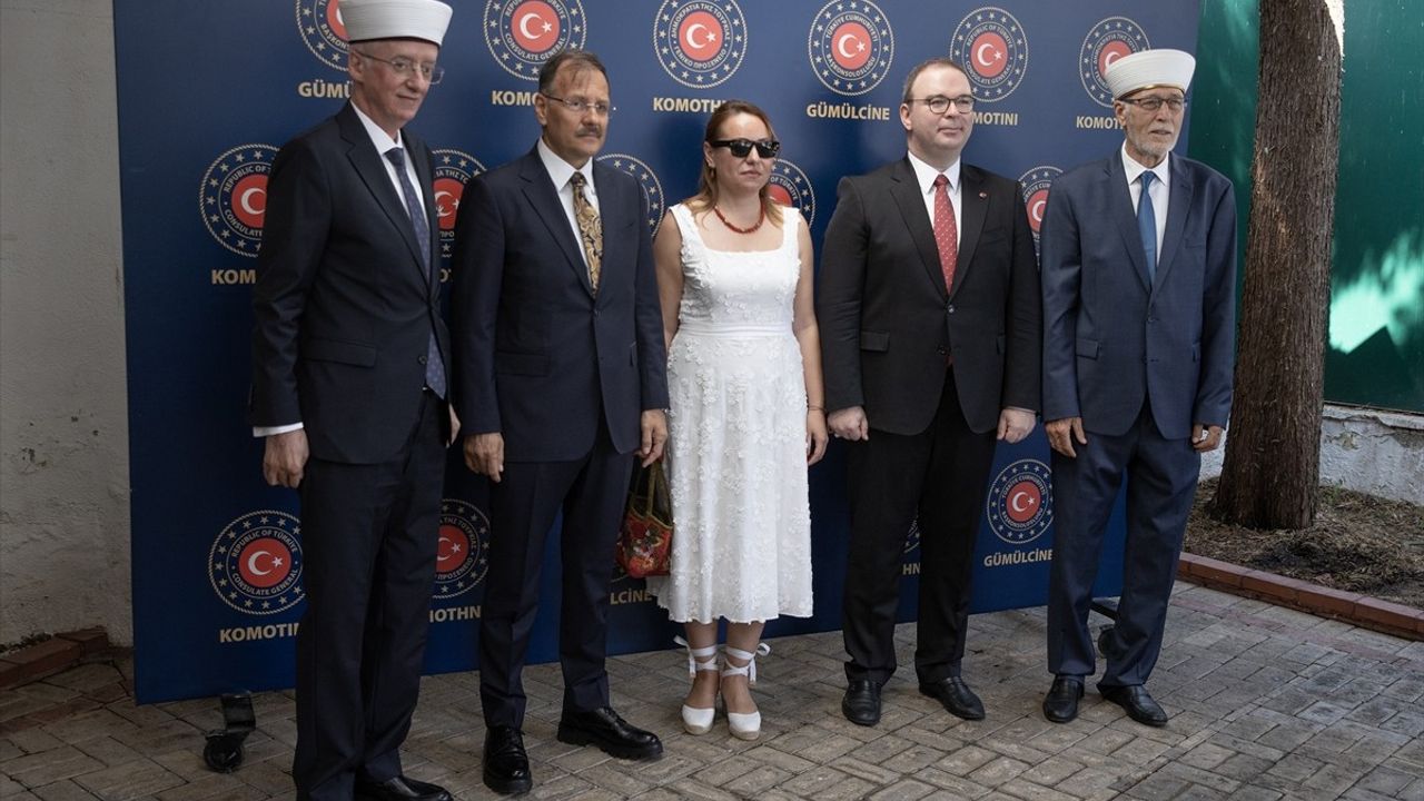 Gümülcine Başkonsolosluğunda Geleneksel Bayramlaşma Töreni