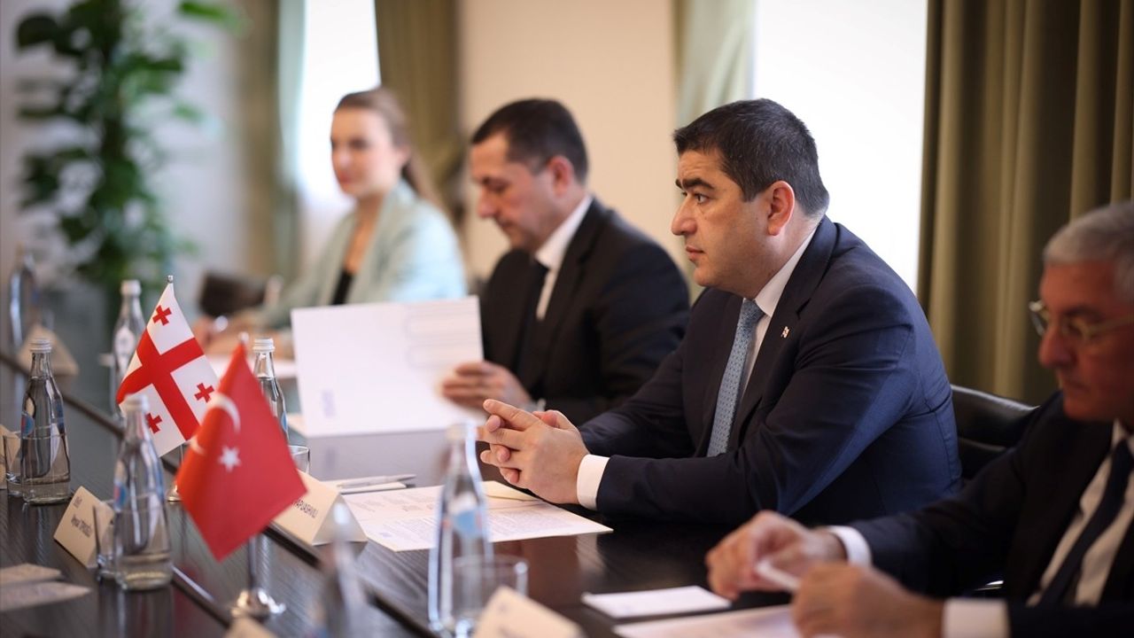 Gürcistan Parlamentosu Başkanı Papuaşvili, TBMM Heyetini Kabul Etti