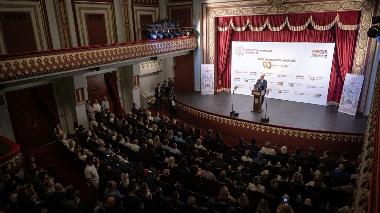 Güzel Sanatlar Genel Müdürlüğü 90. Yılını Kutluyor