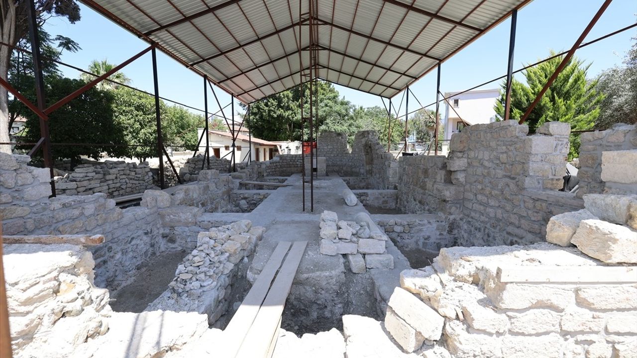 Hatay'daki Mar Yuhanna Rum Ortodoks Kilisesi'nin Restorasyonu Devam Ediyor