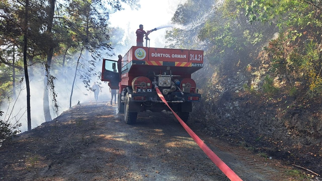 Hatay Dörtyol'daki Orman Yangını Kontrol Altına Alındı
