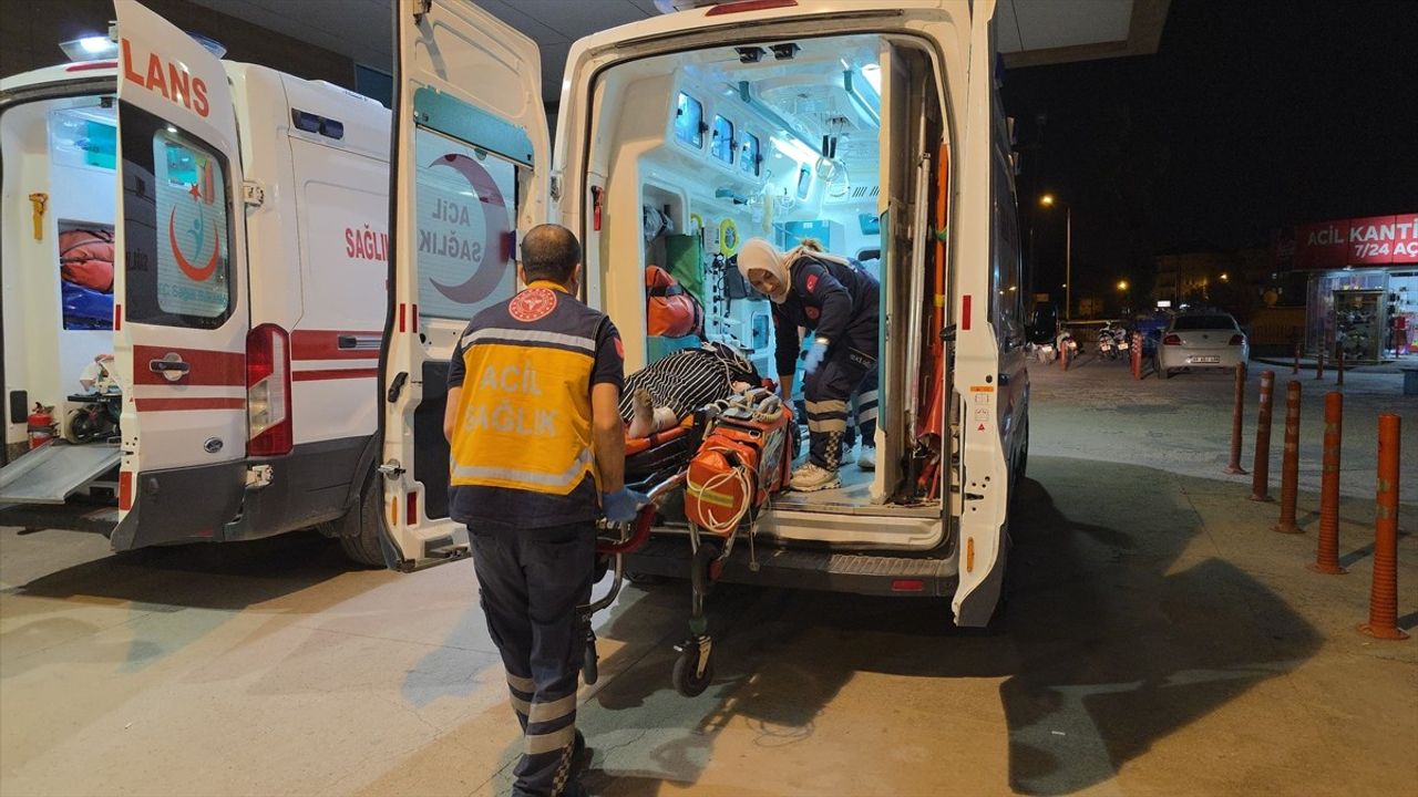 İnegöl'de Otobüs Çarpması Sonucu Kadın Ağır Yaralandı