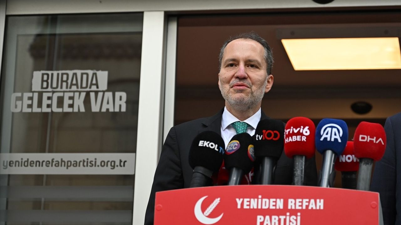 İYİ Parti ve Yeniden Refah Partisi Liderleri, Bölgesel Çatışmalar Üzerine Görüşmeler Yaptı