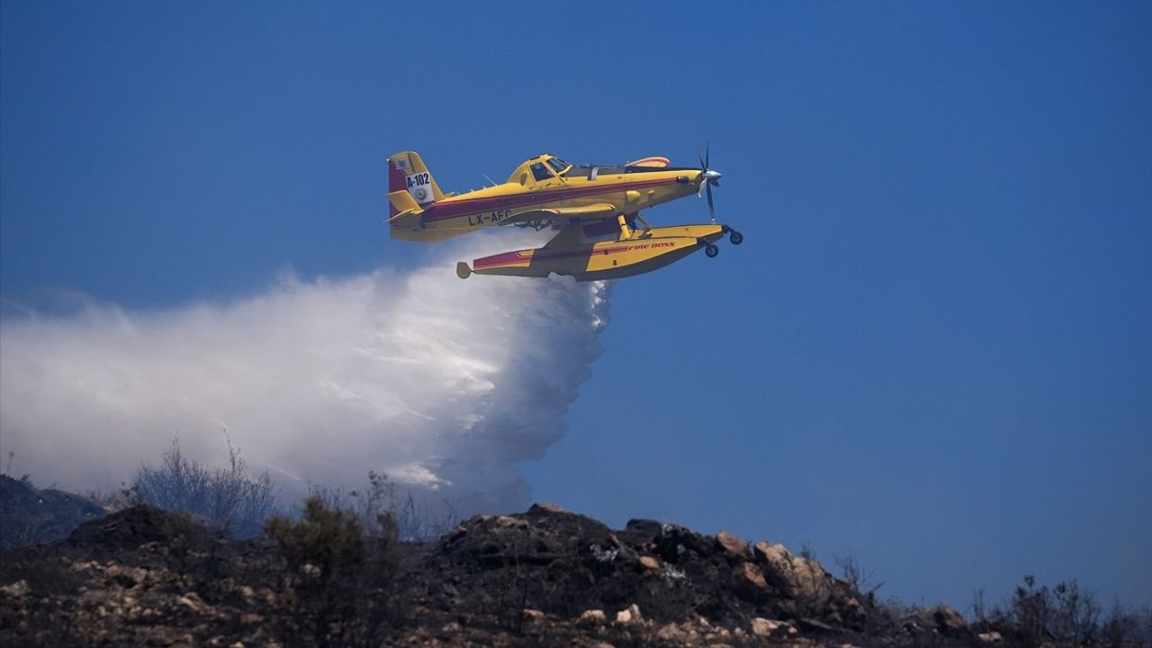 İzmir Aliağa'daki Orman Yangını Kontrol Altına Alındı
