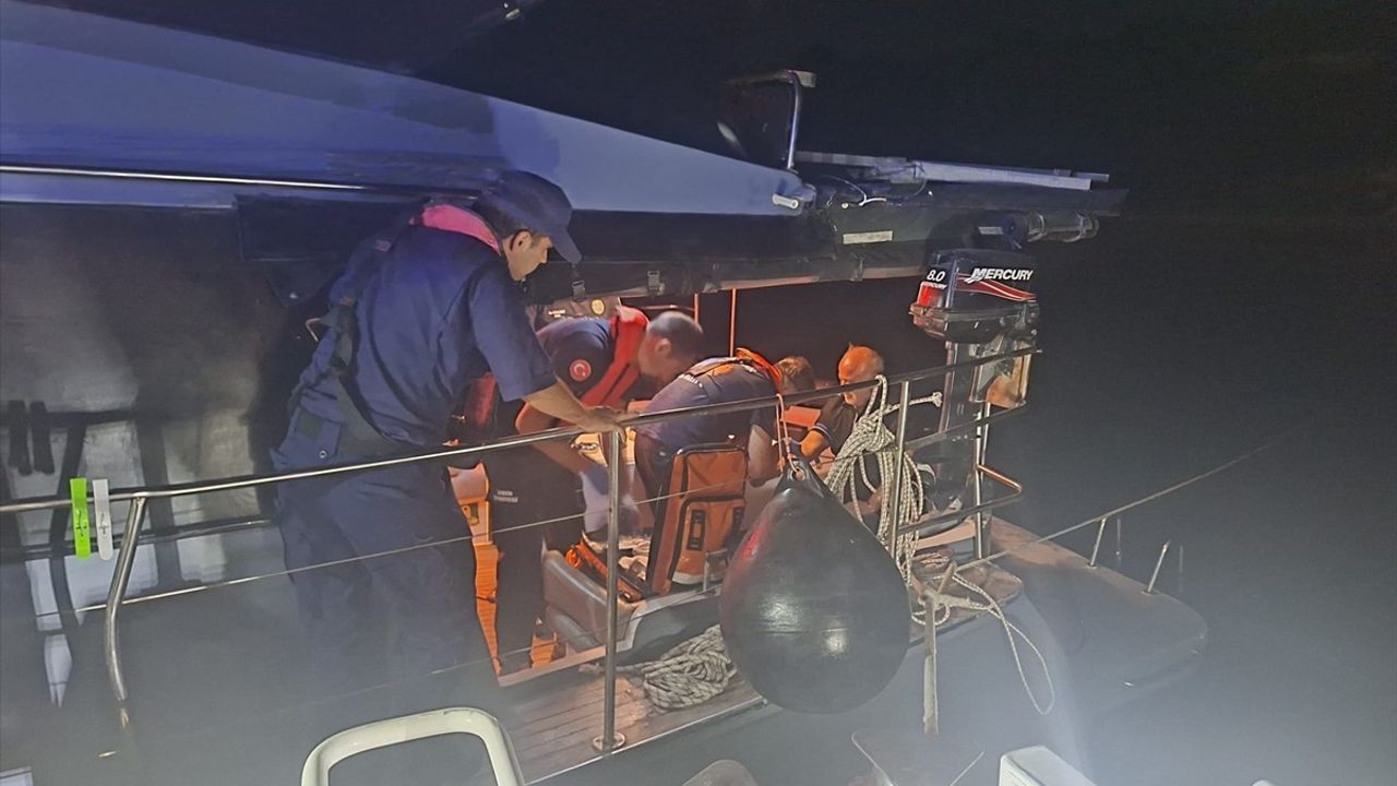 İzmir Urla Açıklarında Tıbbi Tahliye Gerçekleşti