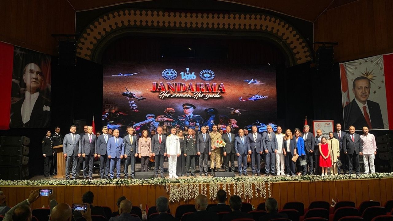 Jandarma Teşkilatı'nın 186. Kuruluş Yıl Dönümü Adana, Mersin, Hatay ve Osmaniye'de Kutlandı