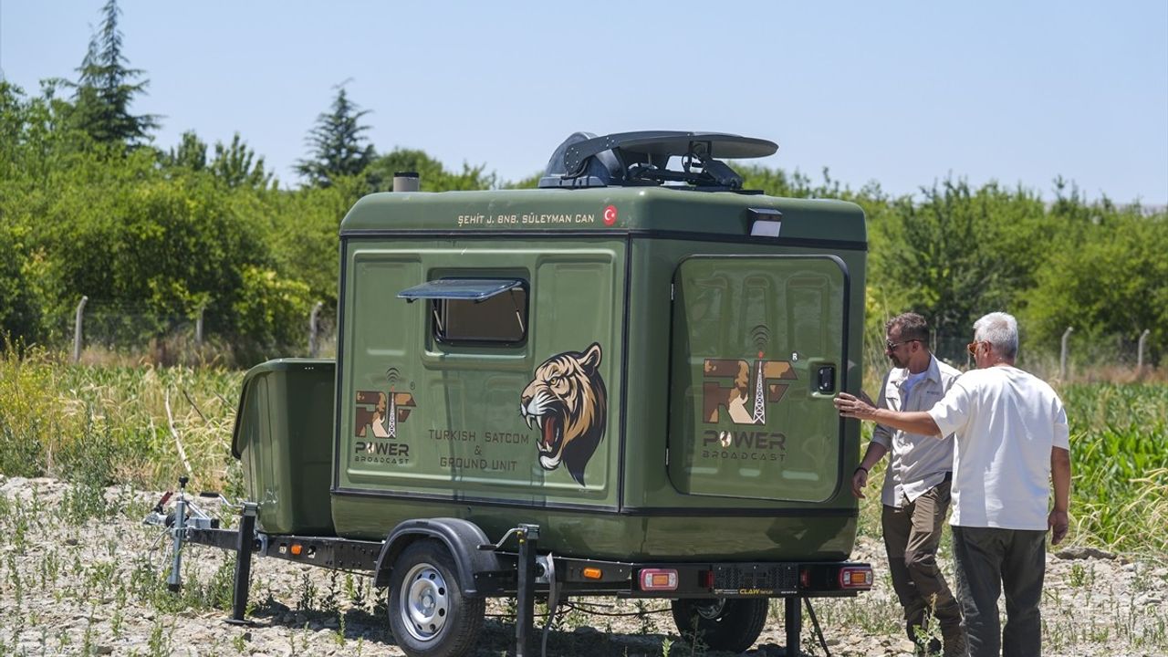 Kahramanmaraş'taki Depremler Sonrası Mobil Uydu Haberleşme Çözümleri Geliştirildi
