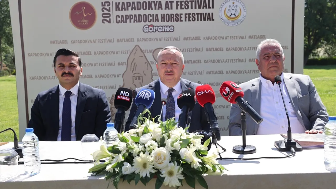 Kapadokya At ve Atçılık Kültür Festivali Nevşehir'de Başlıyor