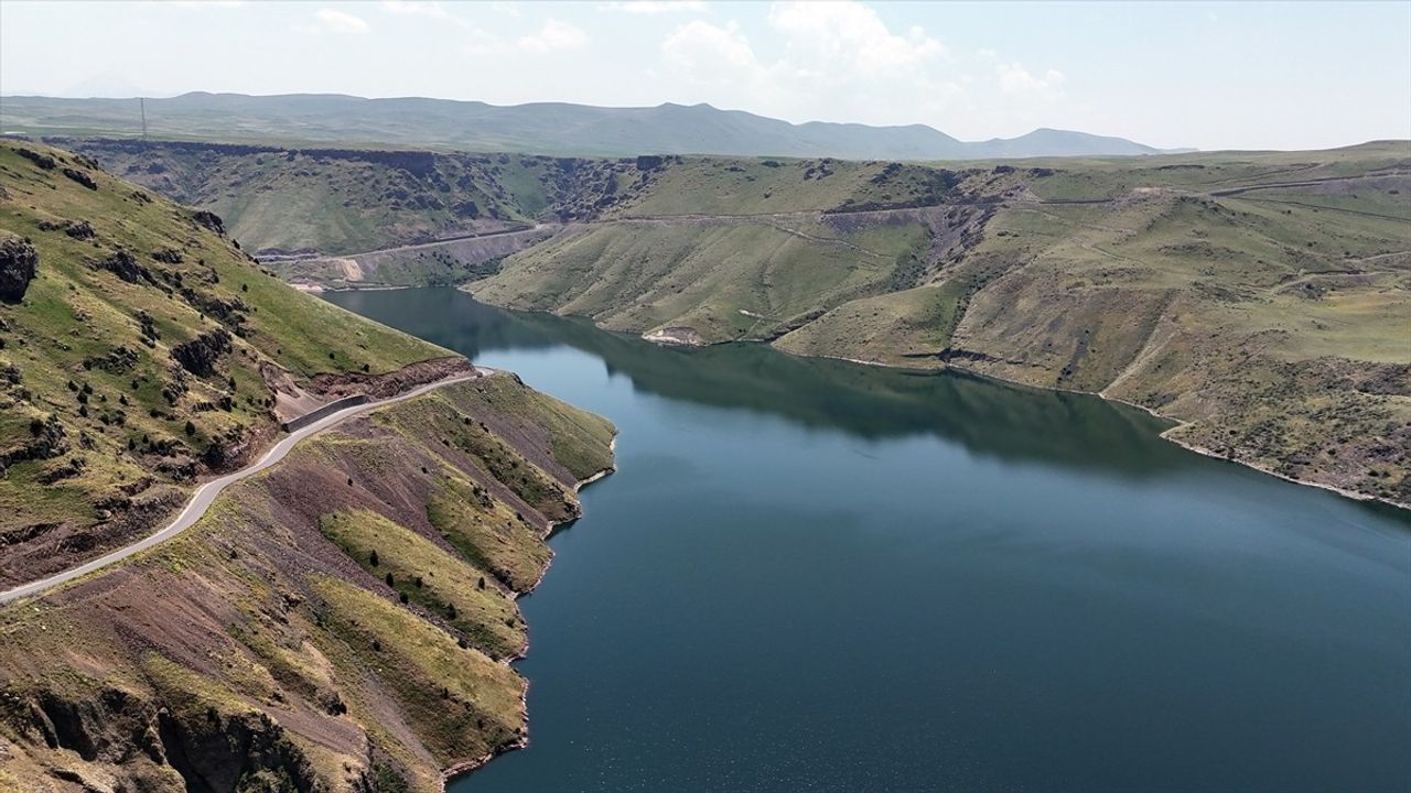 Kars'taki Karakurt HES Barajı'nın Doluluk Oranı Yüzde 85'e Ulaştı