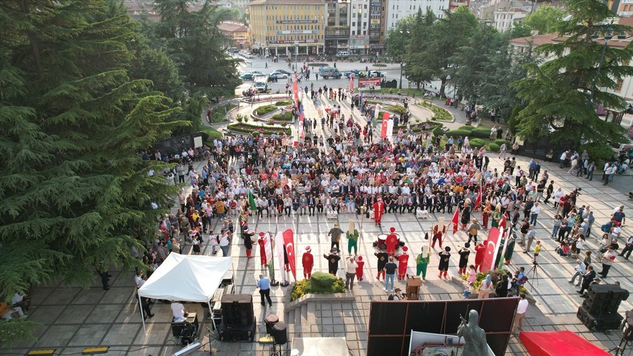 Kastamonu'da 95 Kilometrelik Atatürk ve İstiklal Yolu Yürüyüşü Tamamlandı