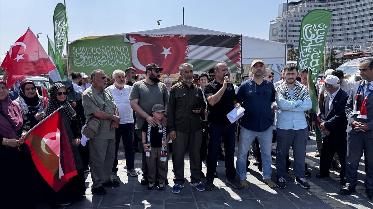 Kayseri Kafilesi, Küresel Gazze Yürüyüşü için Yola Çıktı