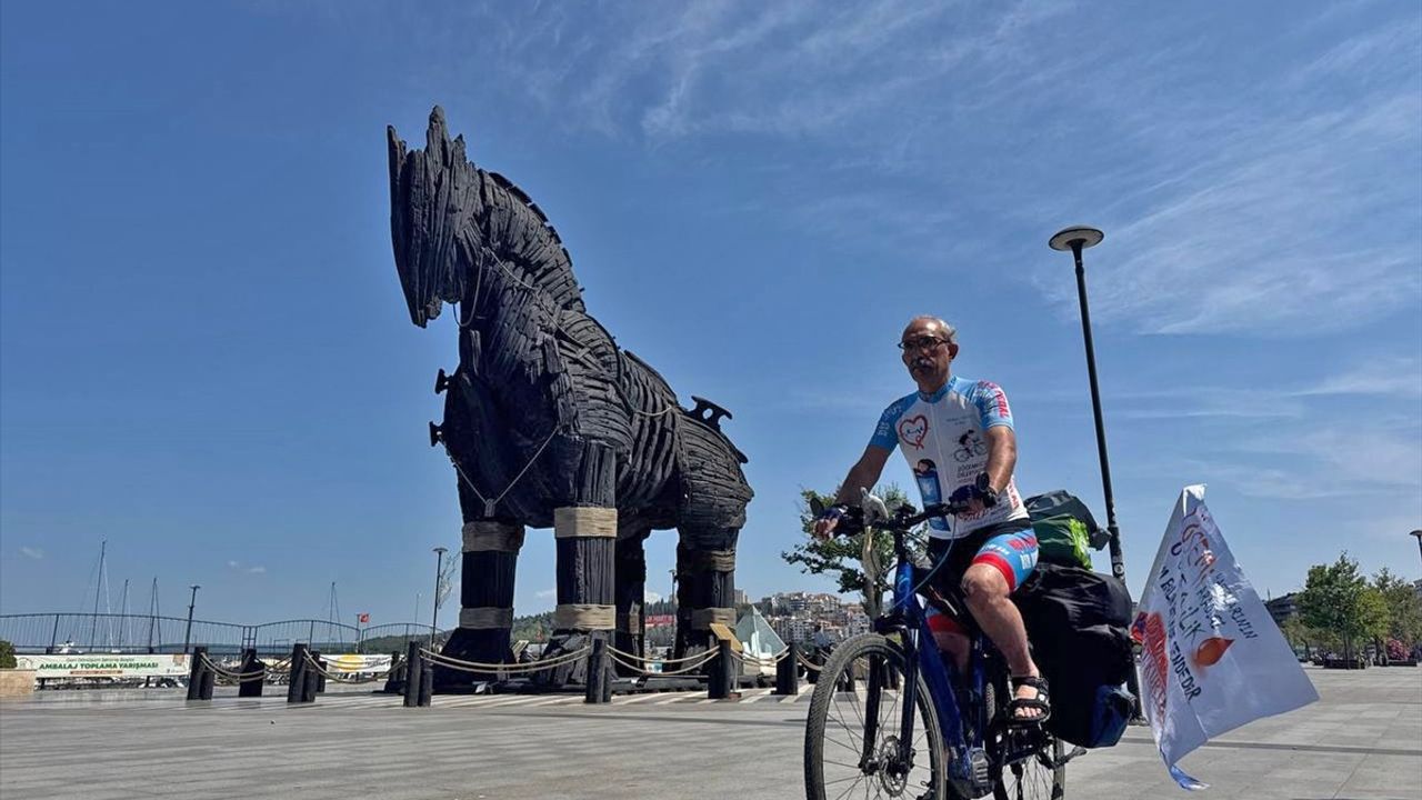 Kemal Yücel, Kök Hücre Bağışına Dikkat Çekmek İçin 7.500 Kilometre Pedal Çeviriyor