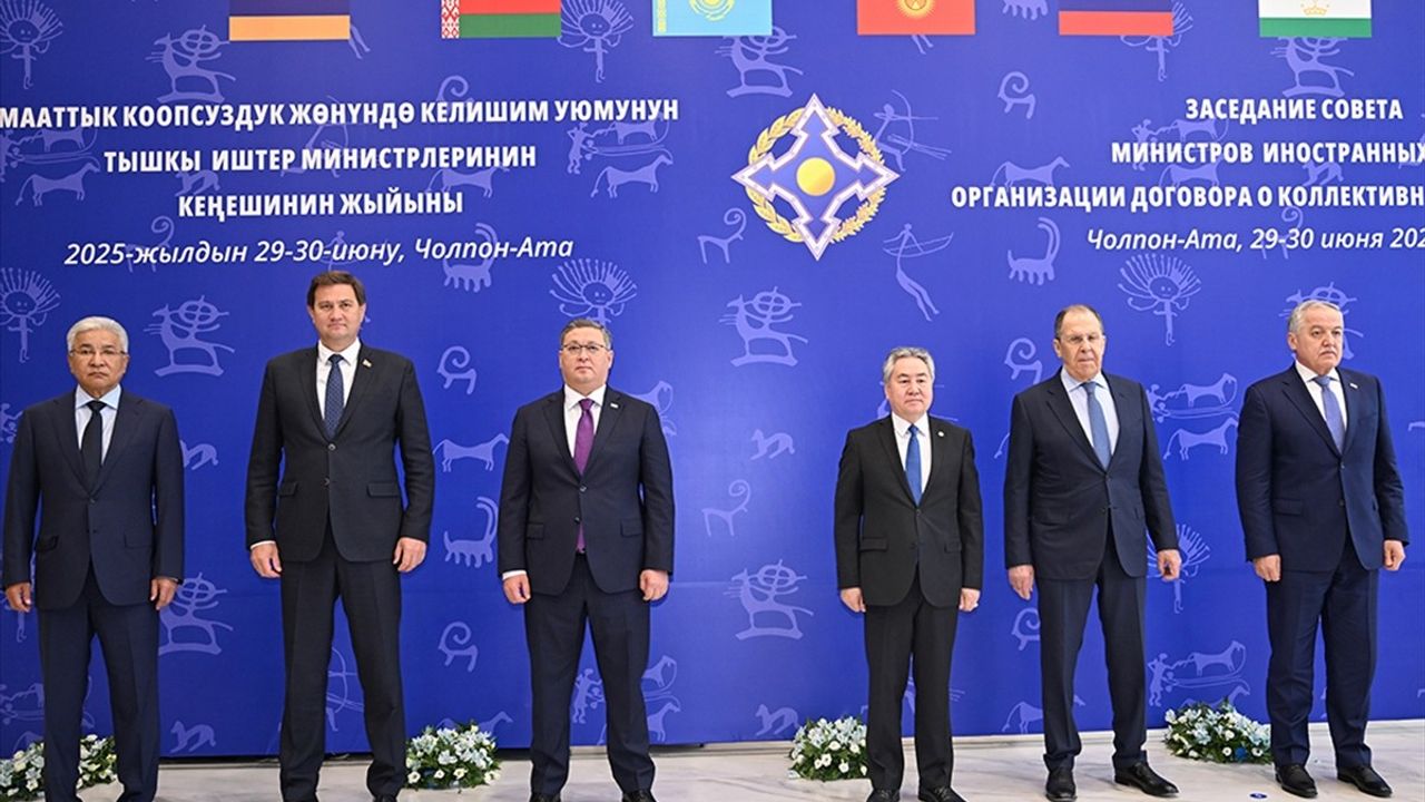 Kırgızistan'da Kolektif Güvenlik Antlaşması Örgütü Dışişleri Bakanları Toplantısı Gerçekleştirildi
