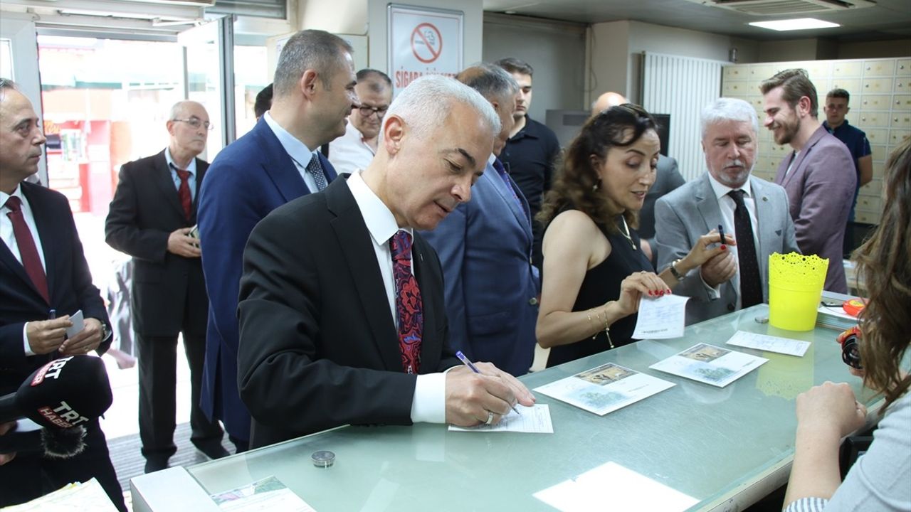 Kırklareli'nde İğneada Longoz Ormanları Milli Parkı Anma Pulu ve İlk Gün Zarfı Tanıtımı Yapıldı