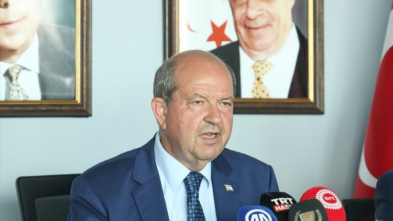 KKTC Cumhurbaşkanı Tatar: 'KKTC, Doğu Akdeniz'deki istikrarın anahtarıdır'