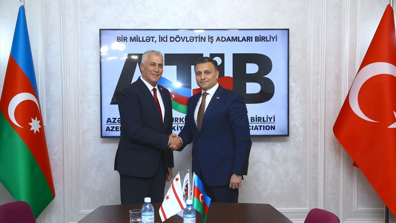 KKTC Ekonomi ve Enerji Bakanı Amcaoğlu, Azerbaycan'da İş Dünyası ile Buluştu