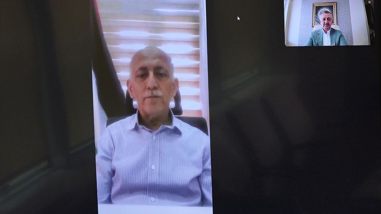 Kocaeli Büyükşehir Belediye Başkanı Büyükakın, Gazze Belediye Başkanı ile Görüşme Gerçekleştirdi
