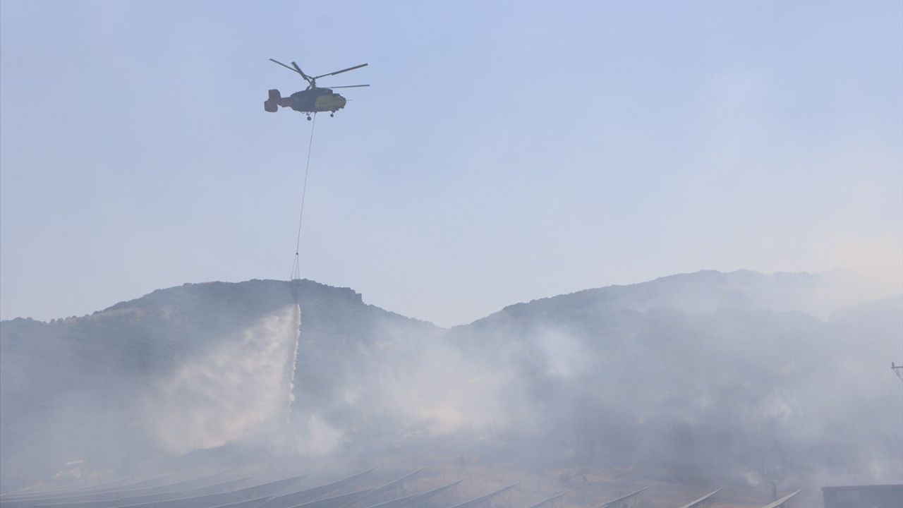 Kula'daki Orman Yangını Kontrol Altına Alındı