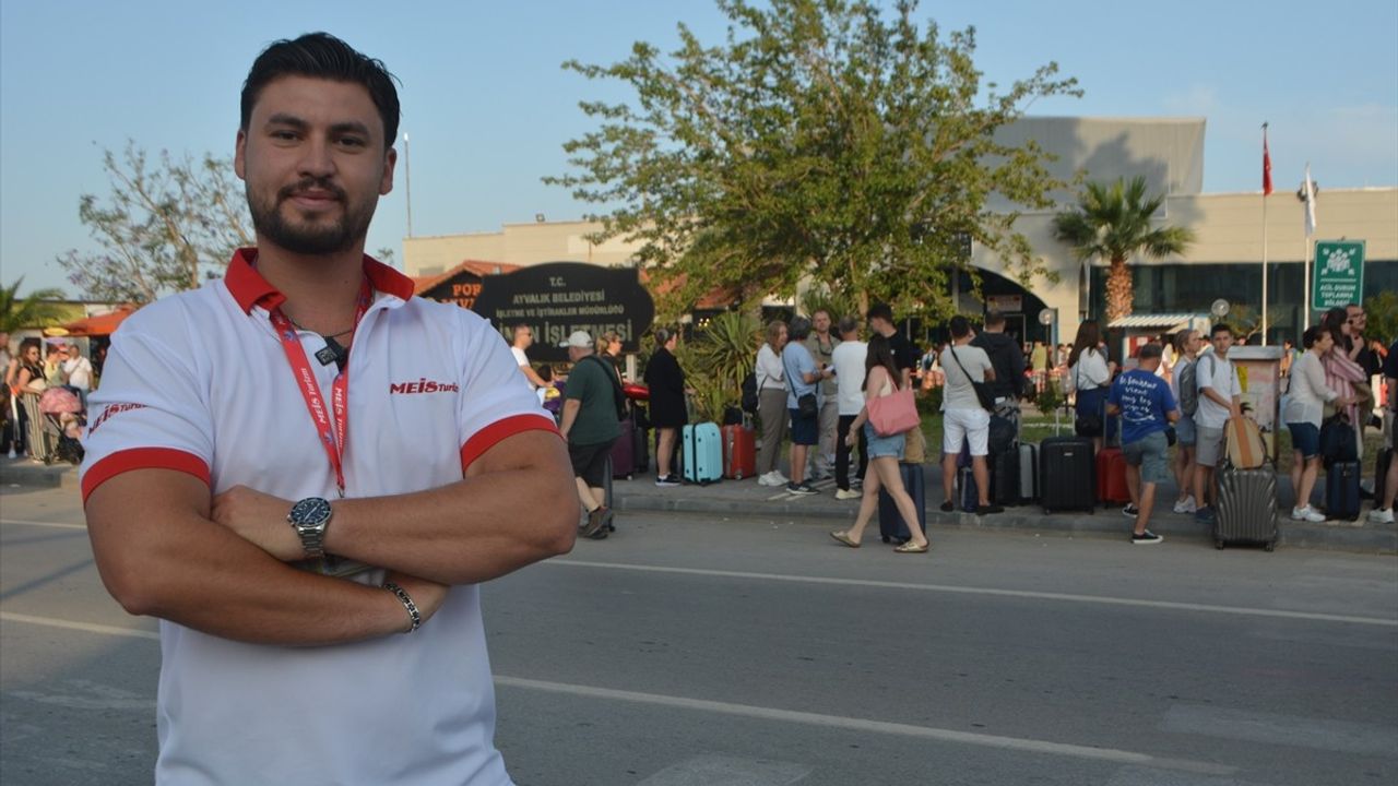 Kurban Bayramı'nda Ayvalık-Midilli Geçişlerinde Yoğunluk