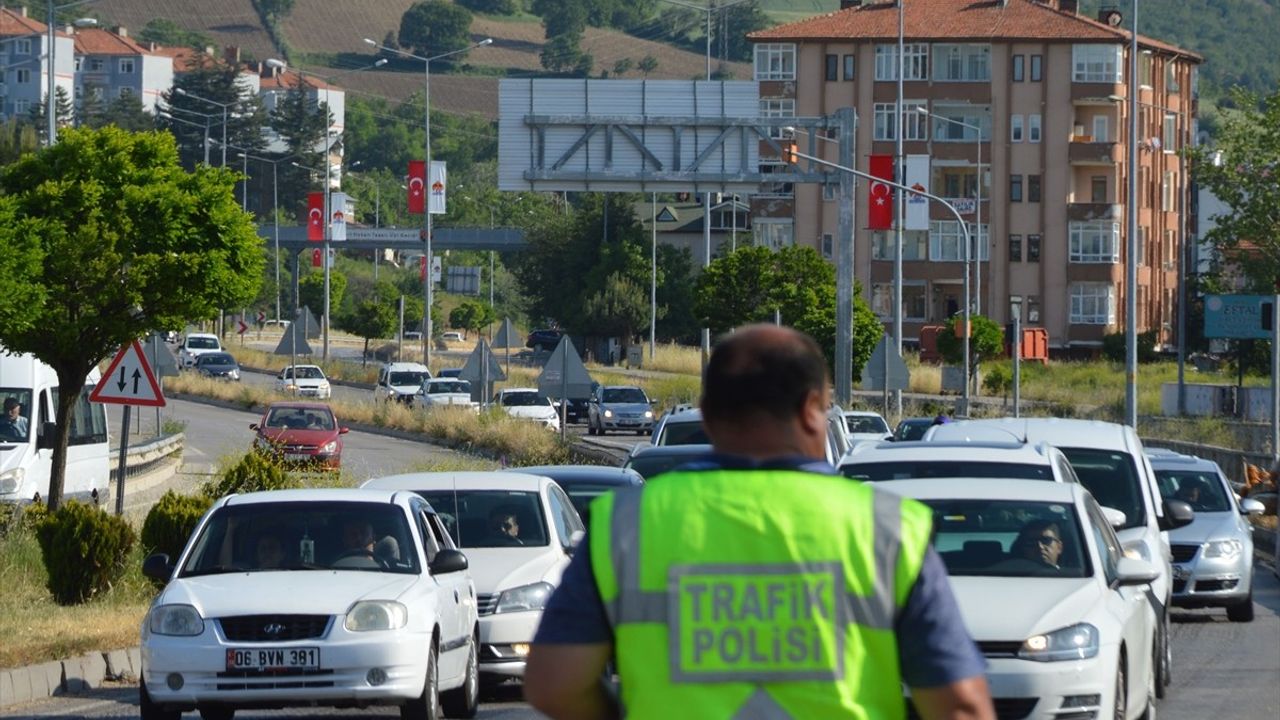 Kurban Bayramı'nda Samsun-Ankara Kara Yolunda Yoğunluk Artıyor