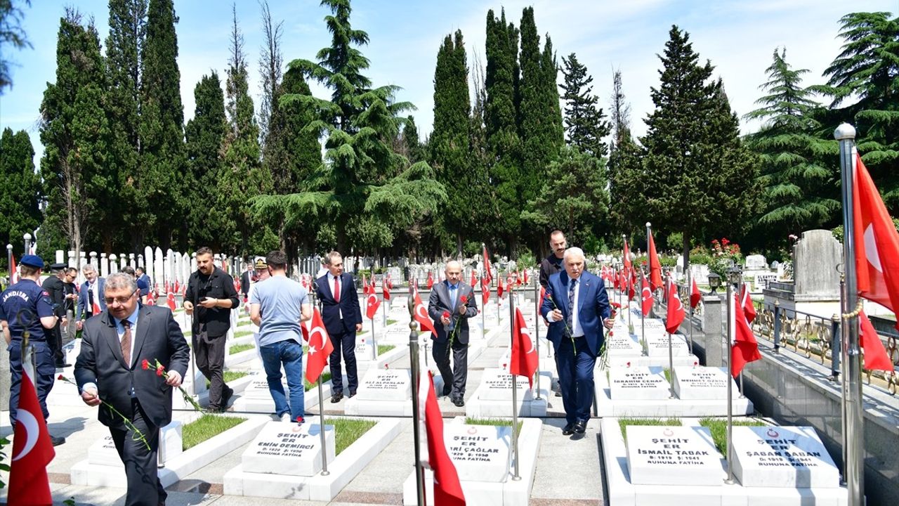 Kurban Bayramı'nda Trabzon, Ordu ve Artvin'deki Şehitlikler Ziyaret Edildi