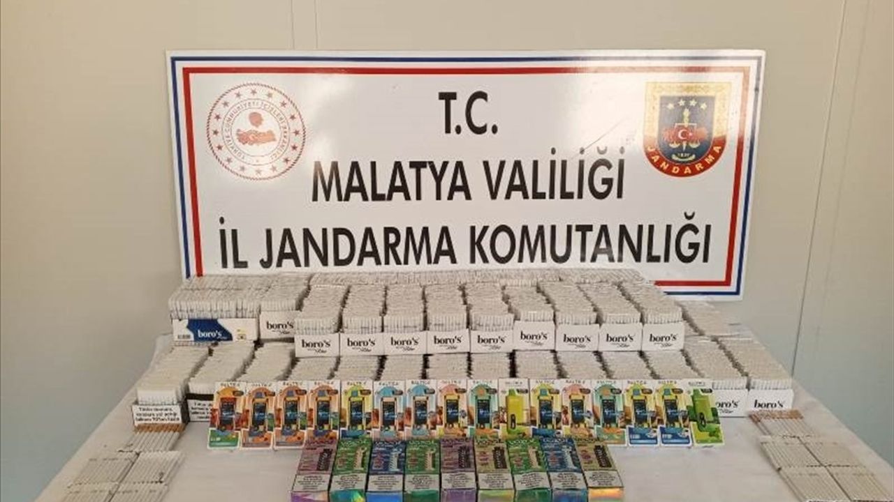 Malatya'da Kaçakçılık Operasyonunda 4 Şüpheli Yakalandı