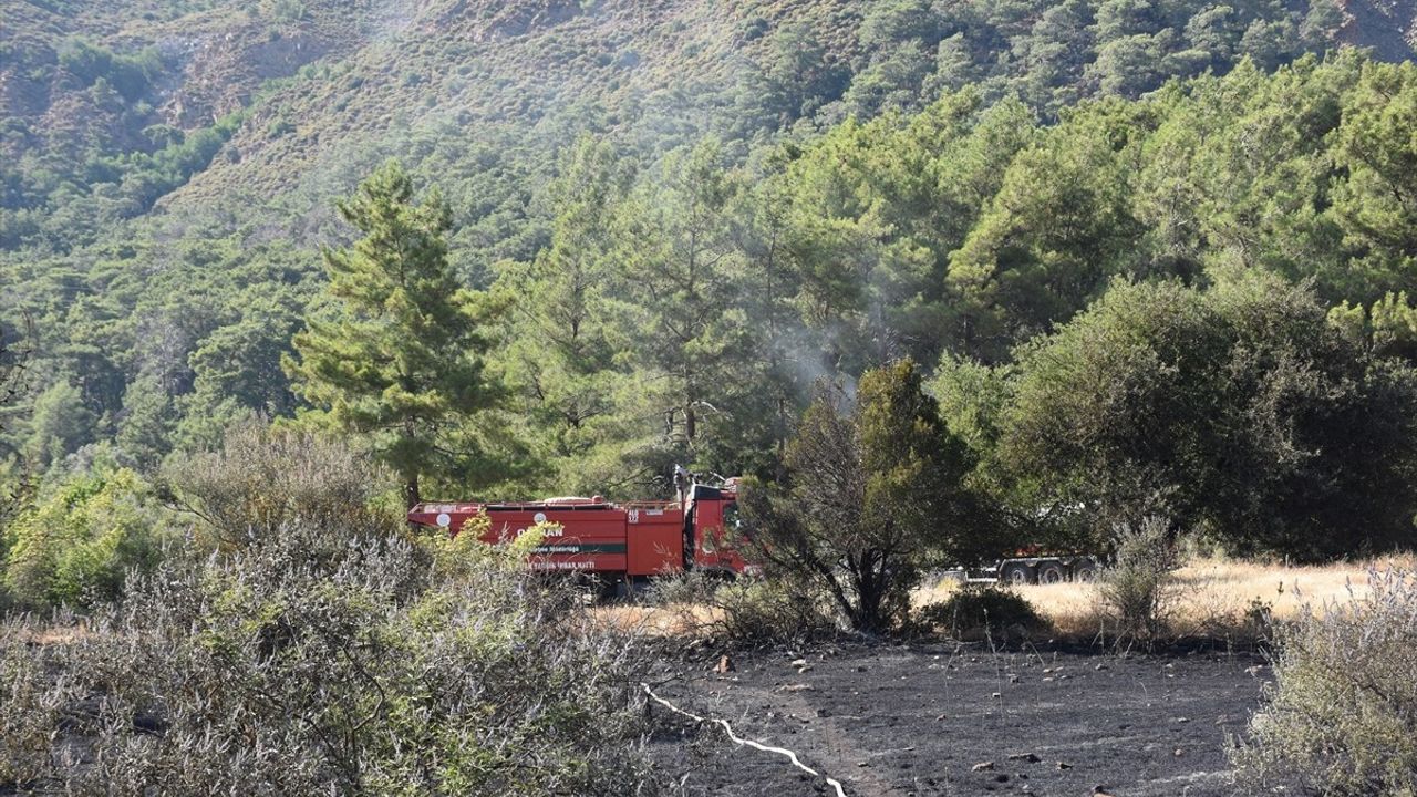 Marmaris'te Orman Yangını Kontrol Altına Alındı