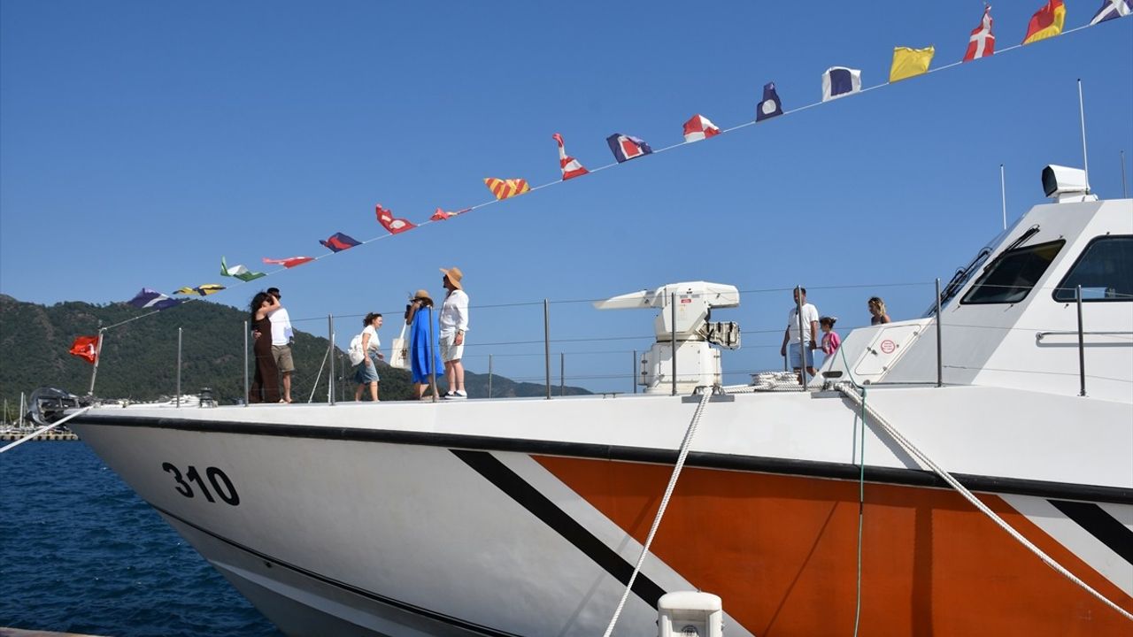 Marmaris'te TCSG-310 Botu Ziyareti Gerçekleşti