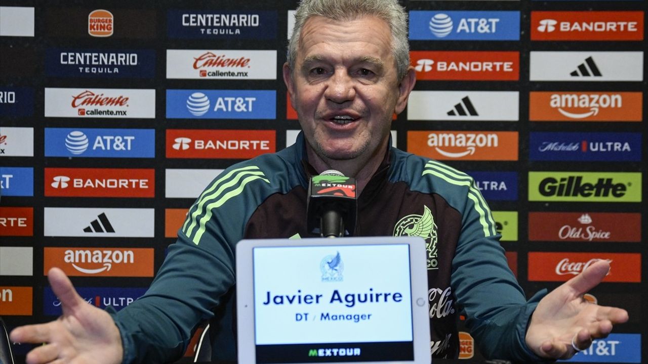 Meksika Teknik Direktörü Javier Aguirre'den Türkiye Maçı Öncesi Açıklamalar