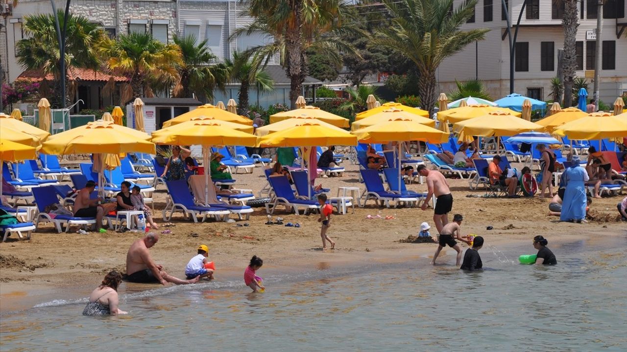 Mersin Sahillerinde Kurban Bayramı Yoğunluğu