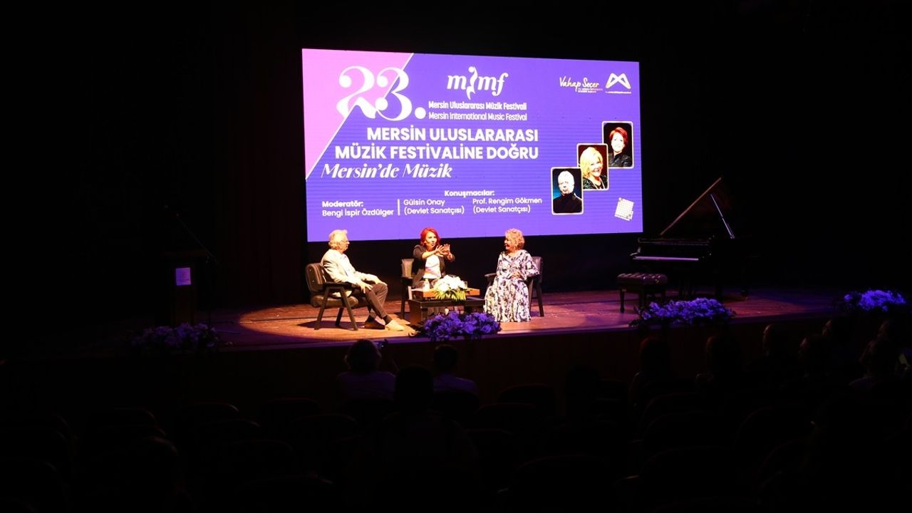 Mersin Uluslararası Müzik Festivali Kapsamında Söyleşi Gerçekleştirildi