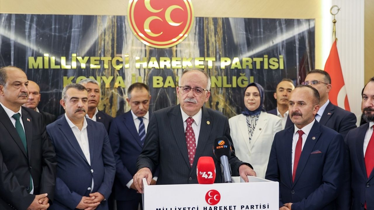 MHP Genel Başkan Yardımcısı Kalaycı, Konya'da Bayramlaşma Programında Mesajlar Verdi