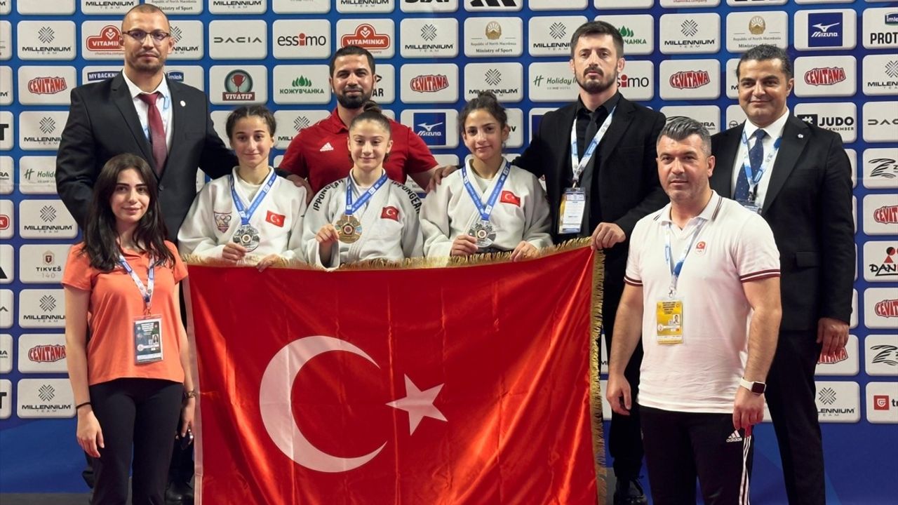 Milli Judocular Avrupa Ümitler Şampiyonası'nda 3 Madalya Kazandı