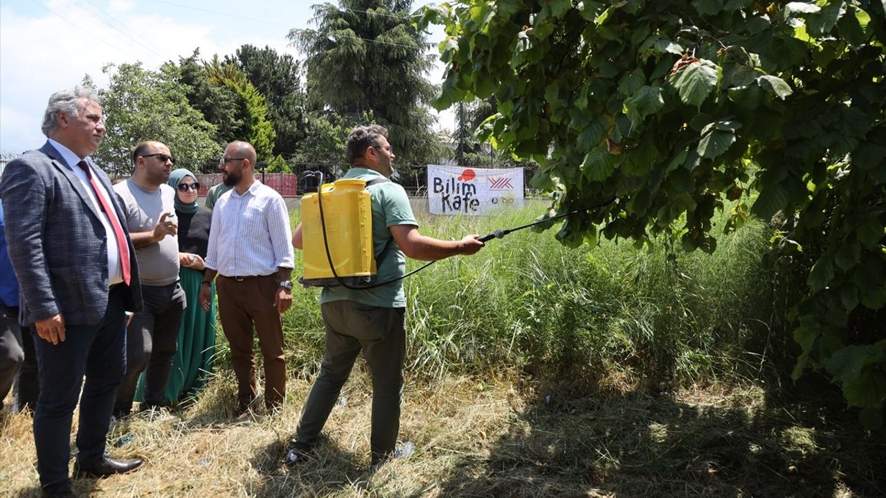 Ordu'da Bilim Kafe Etkinliği: Balık Atıklarının Gübreye Dönüşümü Anlatıldı