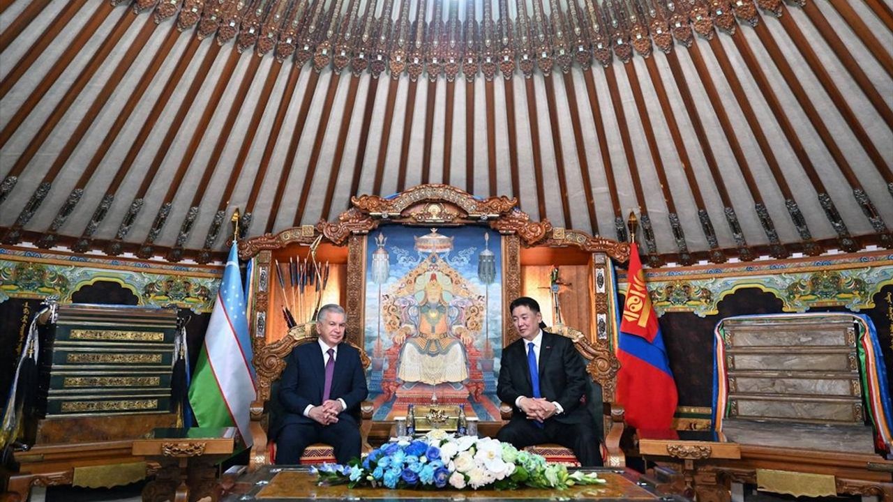 Özbekistan ve Moğolistan Kapsamlı Ortaklık İlişkilerini Geliştiriyor