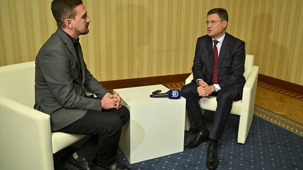 Rusya Başbakan Yardımcısı Novak, Türkiye ile Ekonomik İlişkileri Değerlendirdi