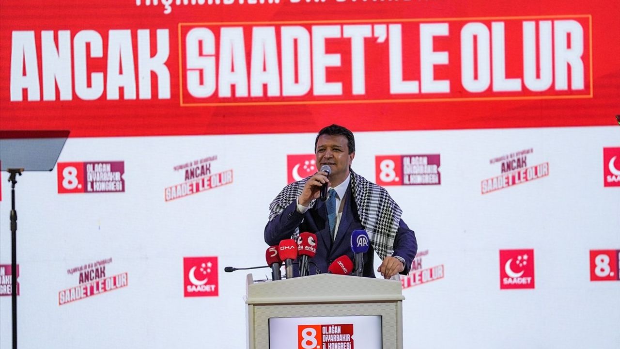 Saadet Partisi Genel Başkanı Mahmut Arıkan, Diyarbakır'da ABD'nin İran'a Yönelik Saldırılarını Kınadı