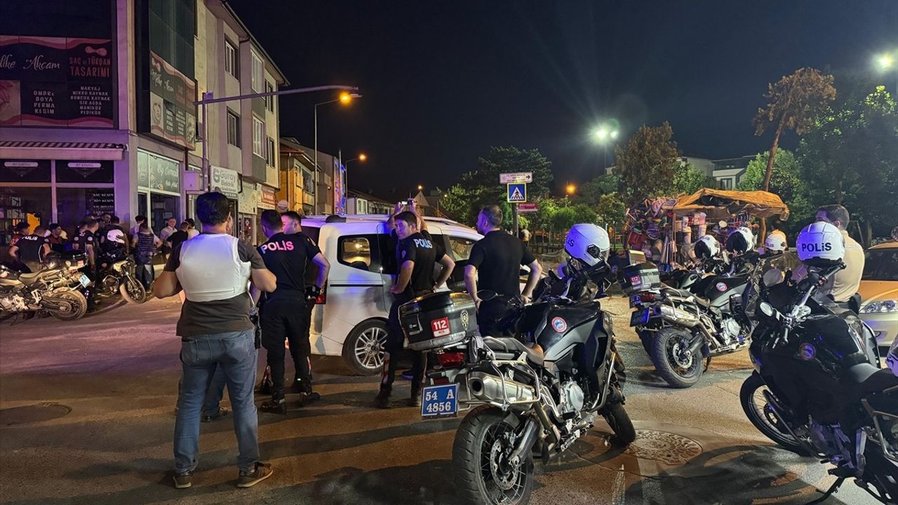 Sakarya'da İkna ile Teslim Olan Şüpheli Bacağından Vuruldu