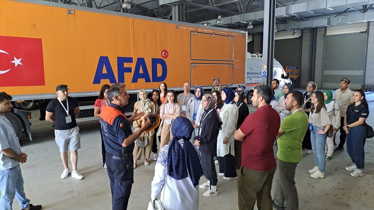 Sakarya'da Öğretmenler, Doğal Afetlerle İlgili Eğitim Aldı