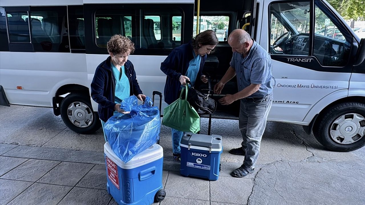 Samsun'da Beyin Ölümü Gerçekleşen Kadının Organları Üç Kişiye Umut Oldu