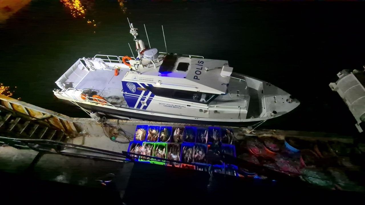 Samsun'da Kaçak Avlanan 6 Ton Kalkan Balığı Çeşitli Kurumlara Dağıtıldı