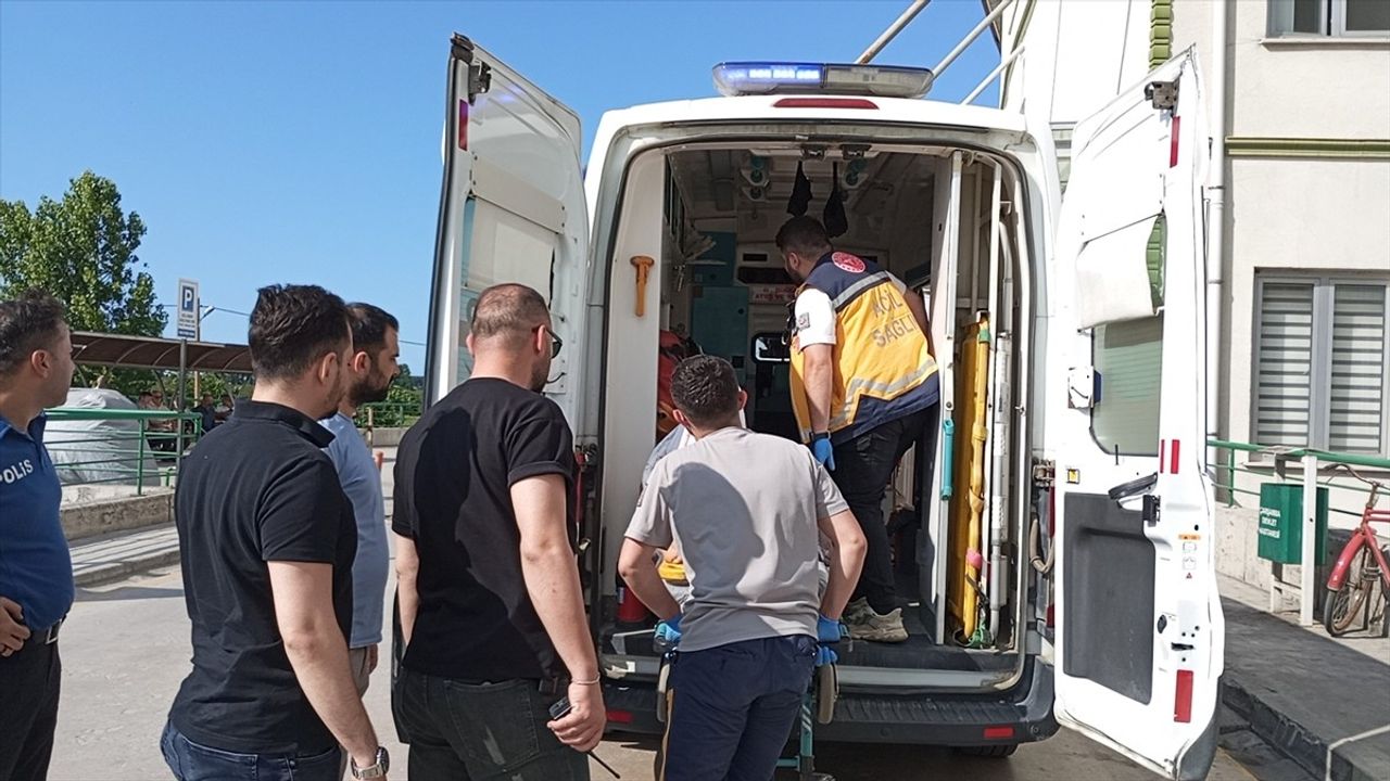 Samsun'da kaçmaya çalışan hırsızlık hükümlüsü polis tarafından vurularak yakalandı