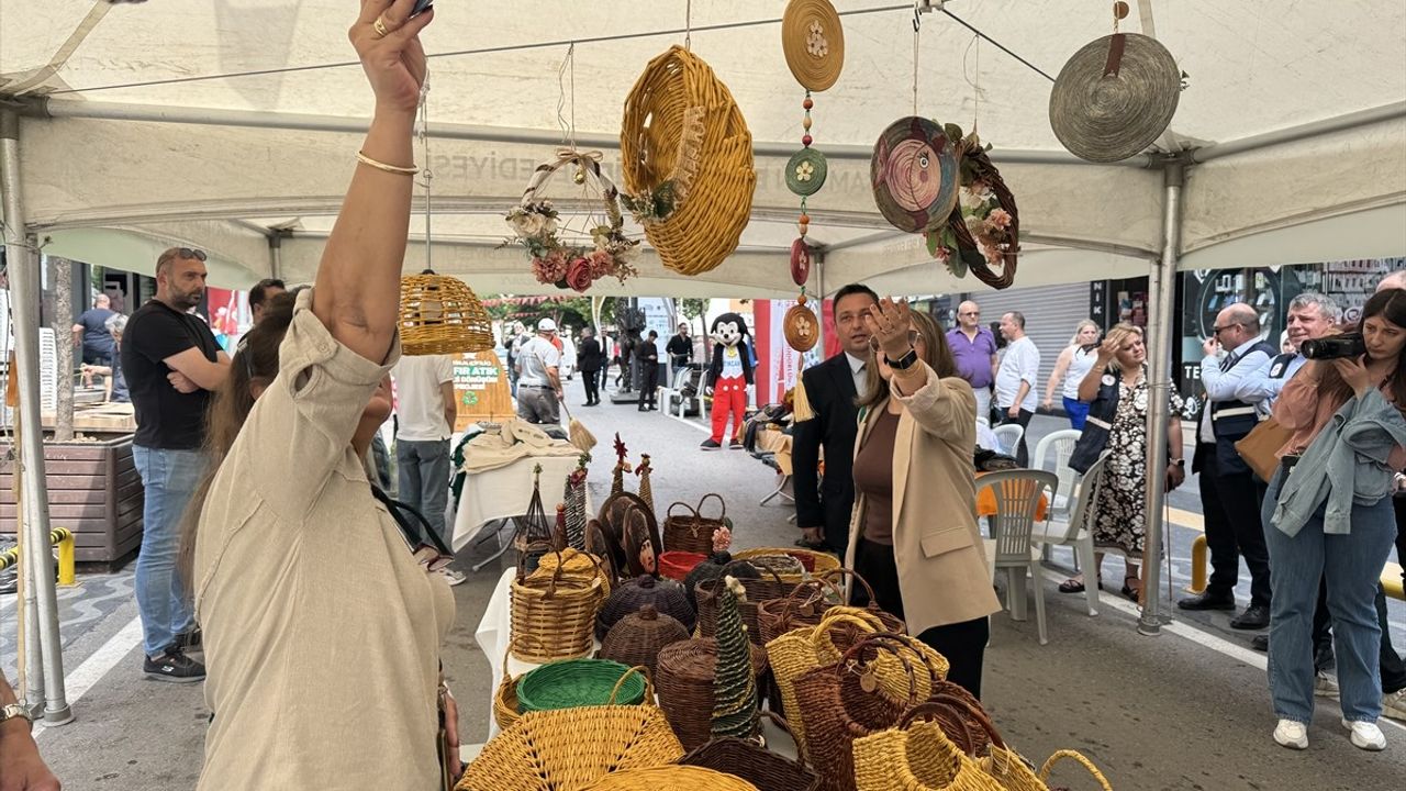 Samsun'da Sıfır Atık Pazarı ile Takas Yöntemiyle Alışveriş