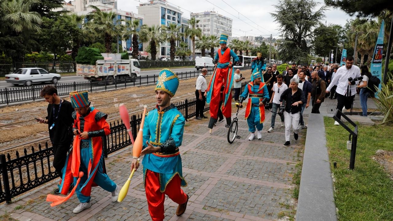 Samsun'da Türkiye Kültür Yolu Festivali'nin Açılışı Gerçekleşti
