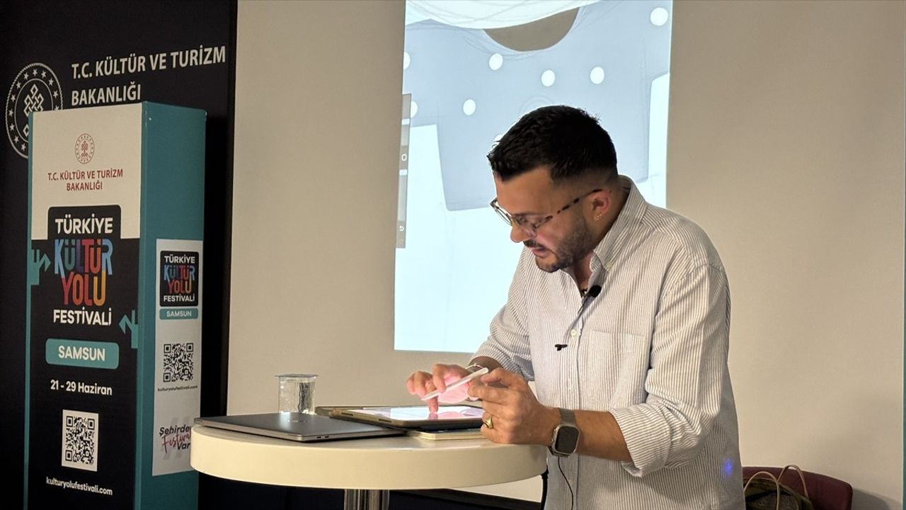 Samsun'da Yazar Çağrı Odabaşı ile 'Derinlikli Okuma ve Renklendirme' Etkinliği Düzenlendi