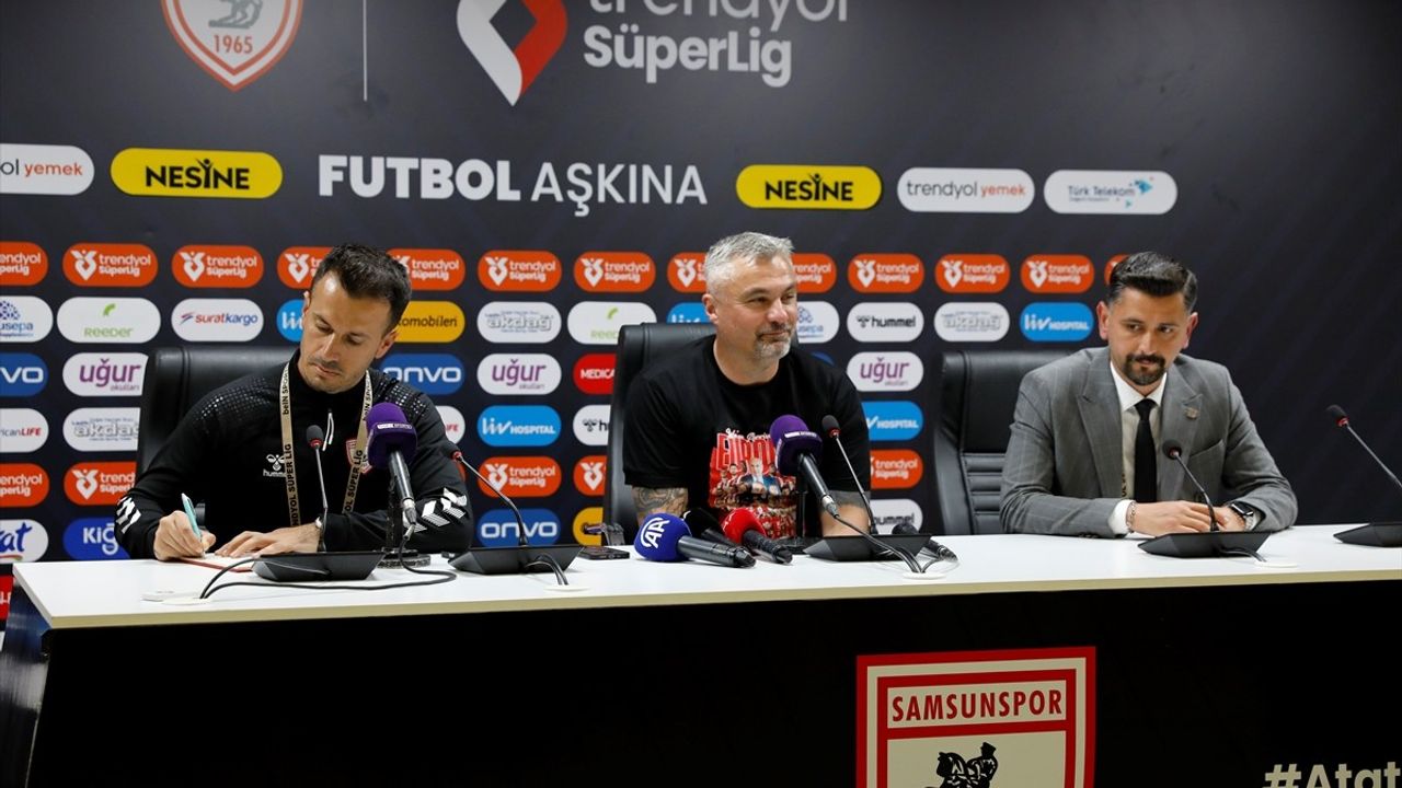 Samsunspor Teknik Direktörü Thomas Reis: "İnanılmaz Bir Sezon Geçirdik"
